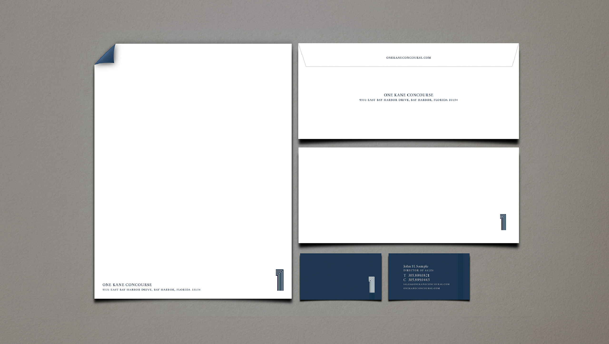 One Kane Concourse Mockup Branding 02